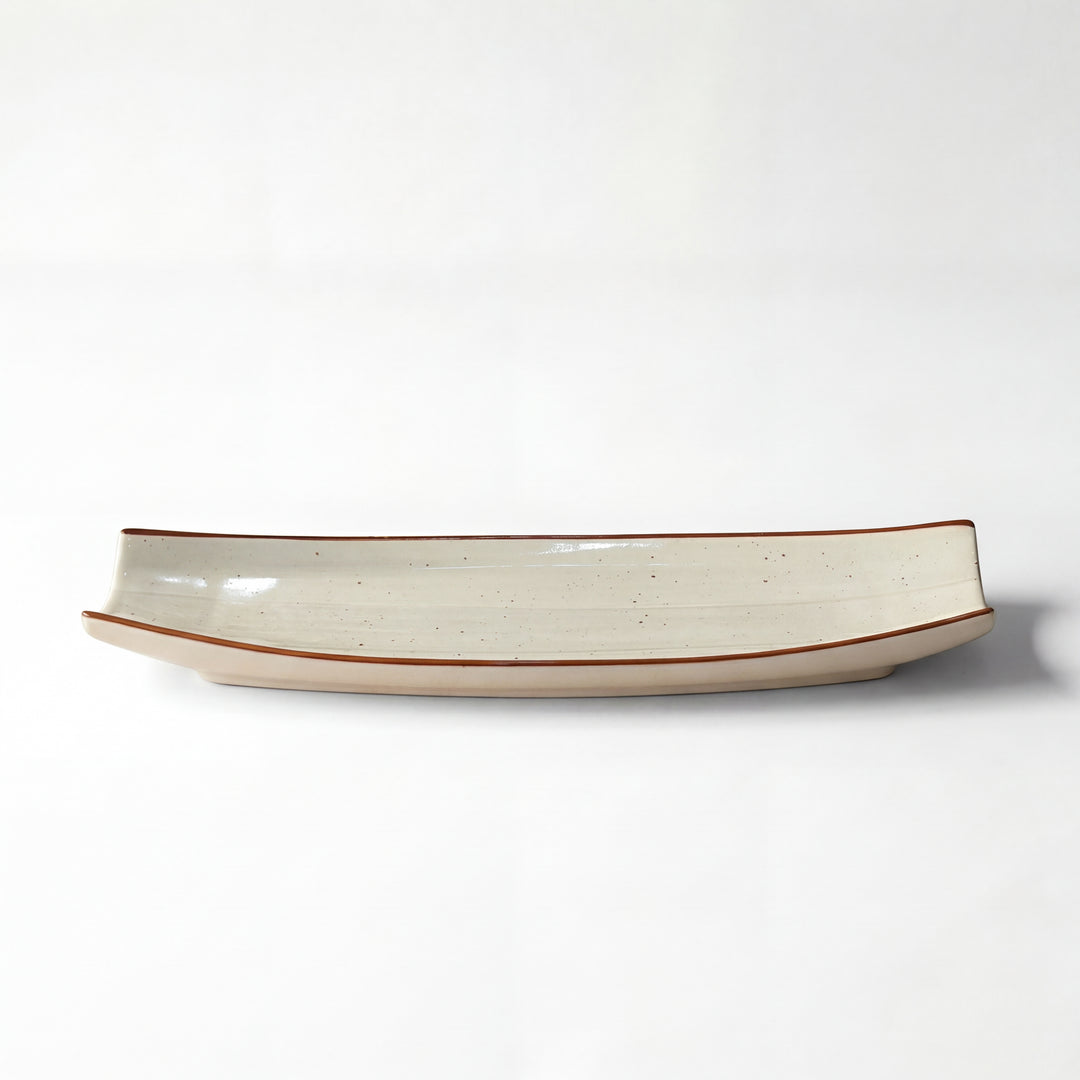 Curved Sushi Platter ( Ash )