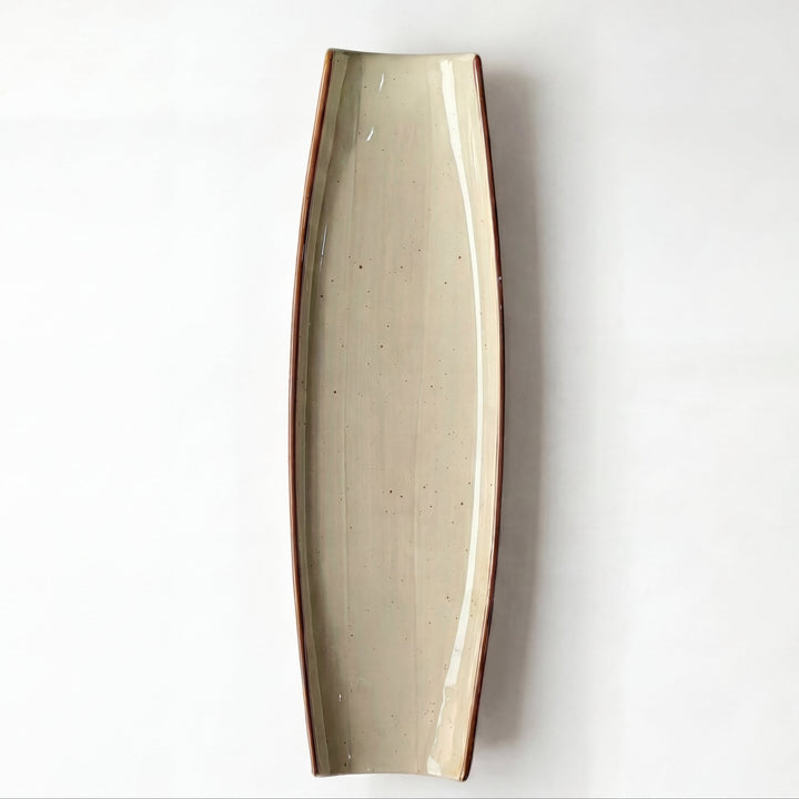 Curved Sushi Platter ( Ash )