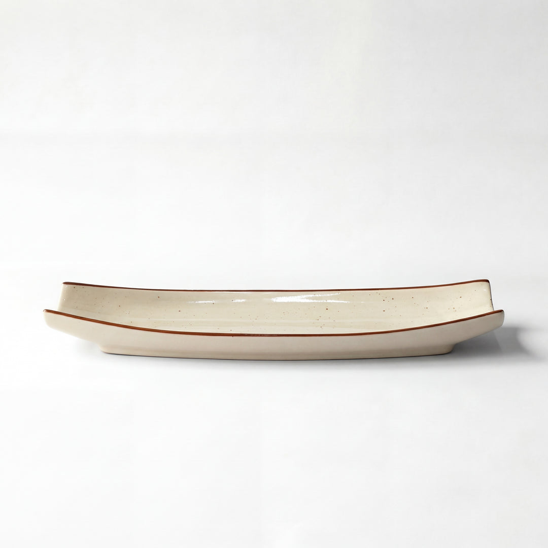 Curved Sushi Platter ( Ash )