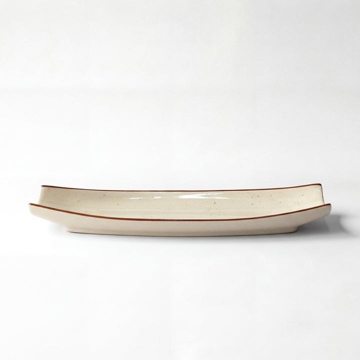 Curved Sushi Platter ( Ash )