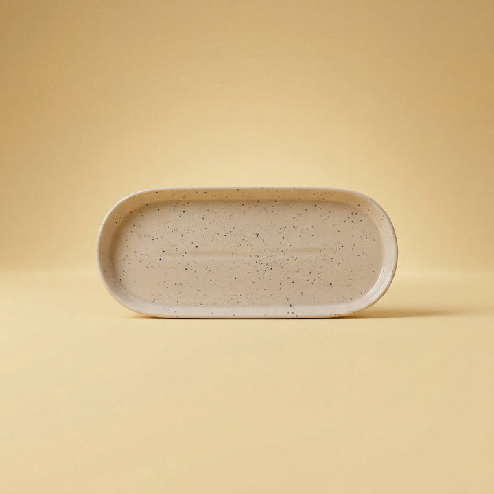 NV Oval Small Platter 12"x4.8" ( Dune )