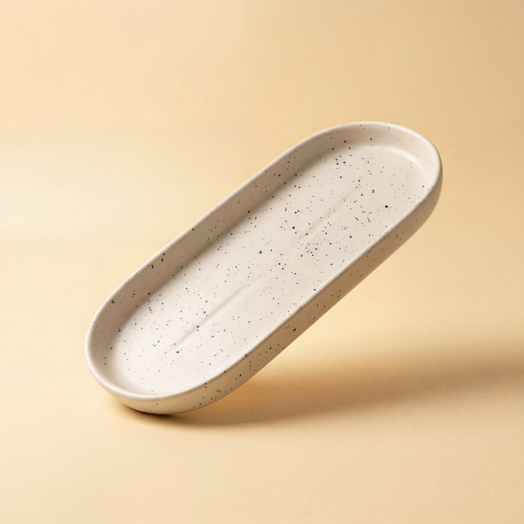 NV Oval Small Platter 12"x4.8" ( Dune )