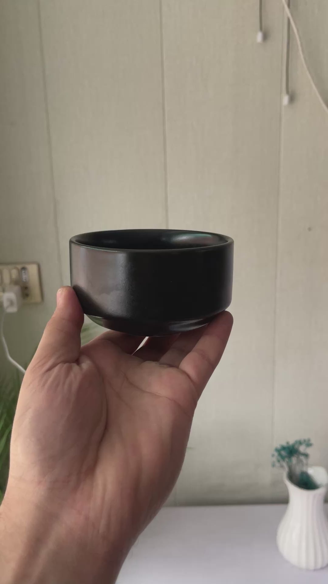 Leftover 4 inch soup Bowl ( Noir )