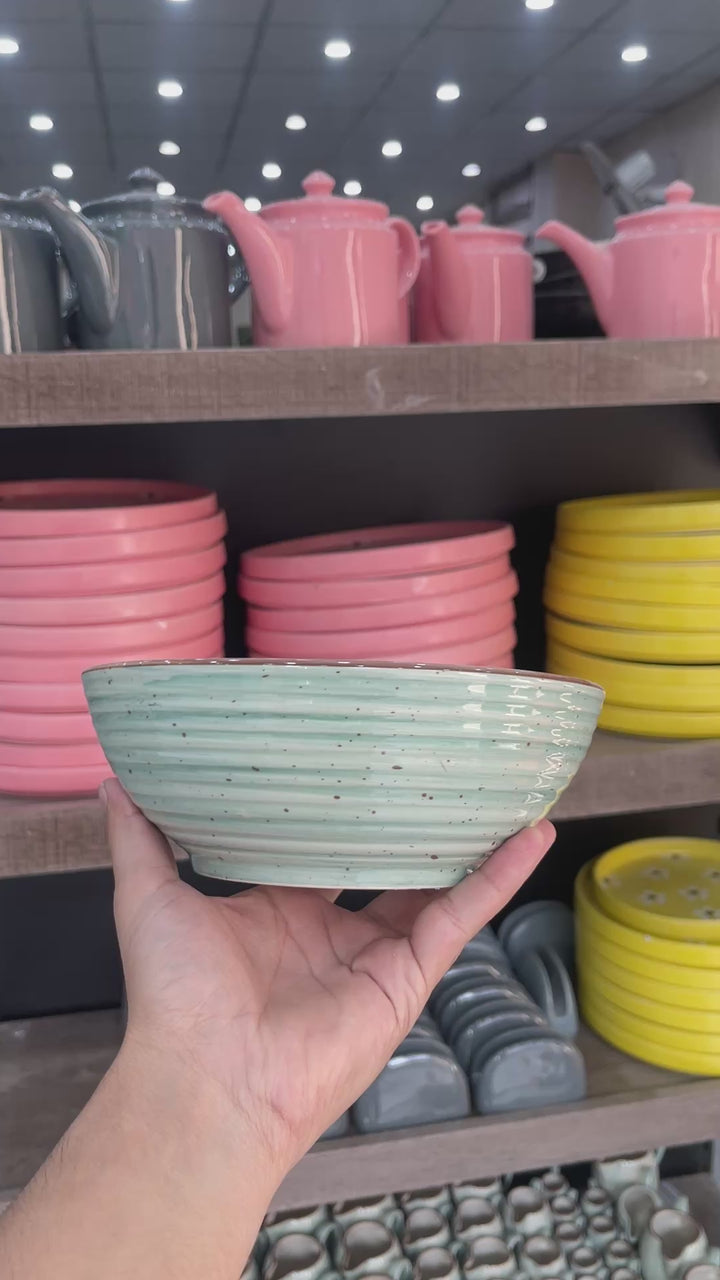 Leftover 7 inch Ripple Bowl ( Breeze )