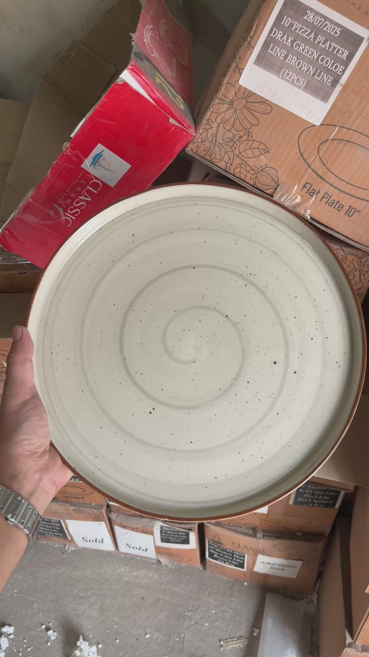 Leftover 12 inch Classic Plate ( Ash )
