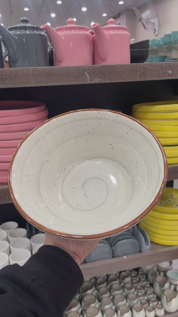 Leftover 9 inch V Shaped Bowl ( Ash )