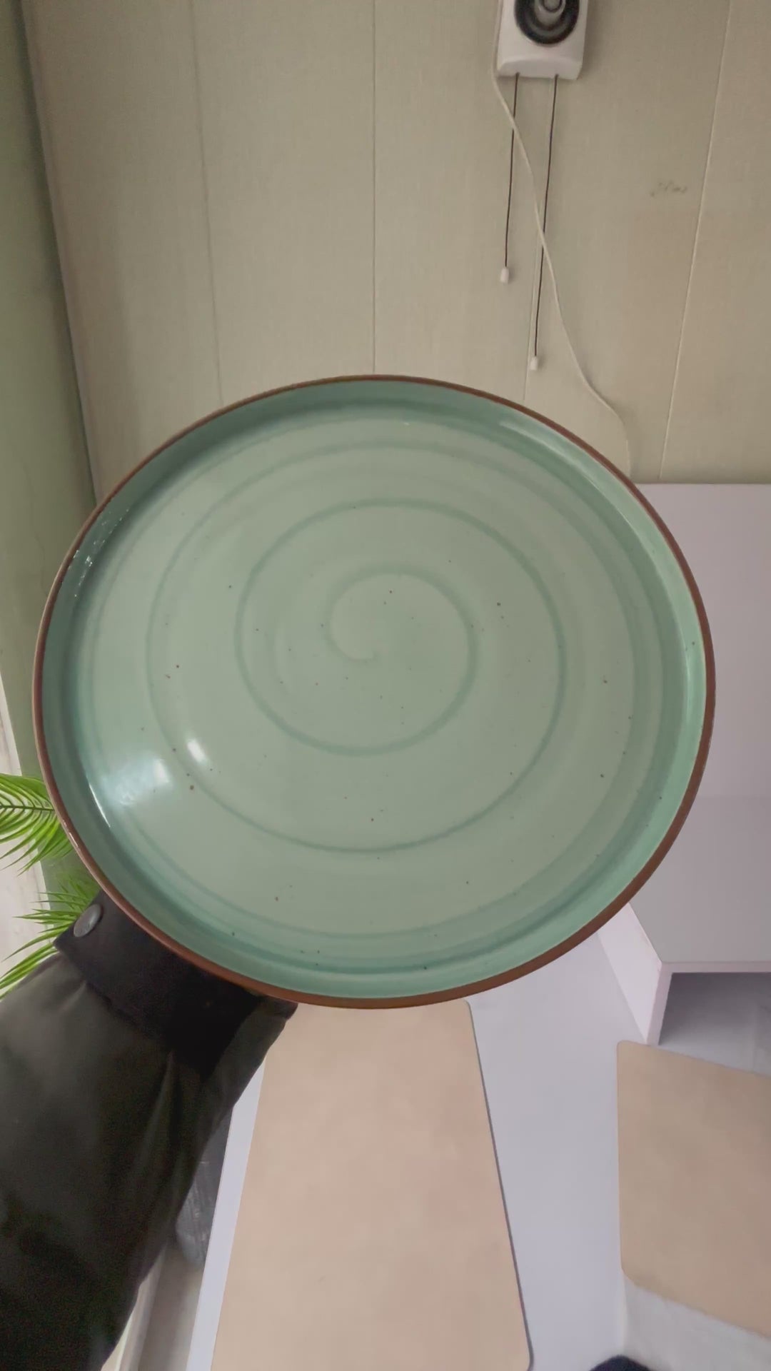 Leftover 12 inch Classic Plate ( Breeze )