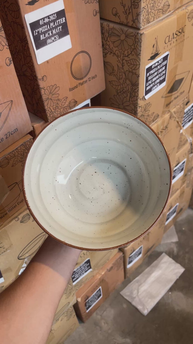 Leftover 9" Round Bowl ( Grey Colorline )