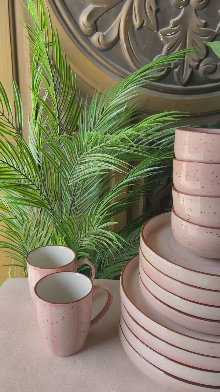4-Person 16-Piece Breakfast Set ( Rosewater )