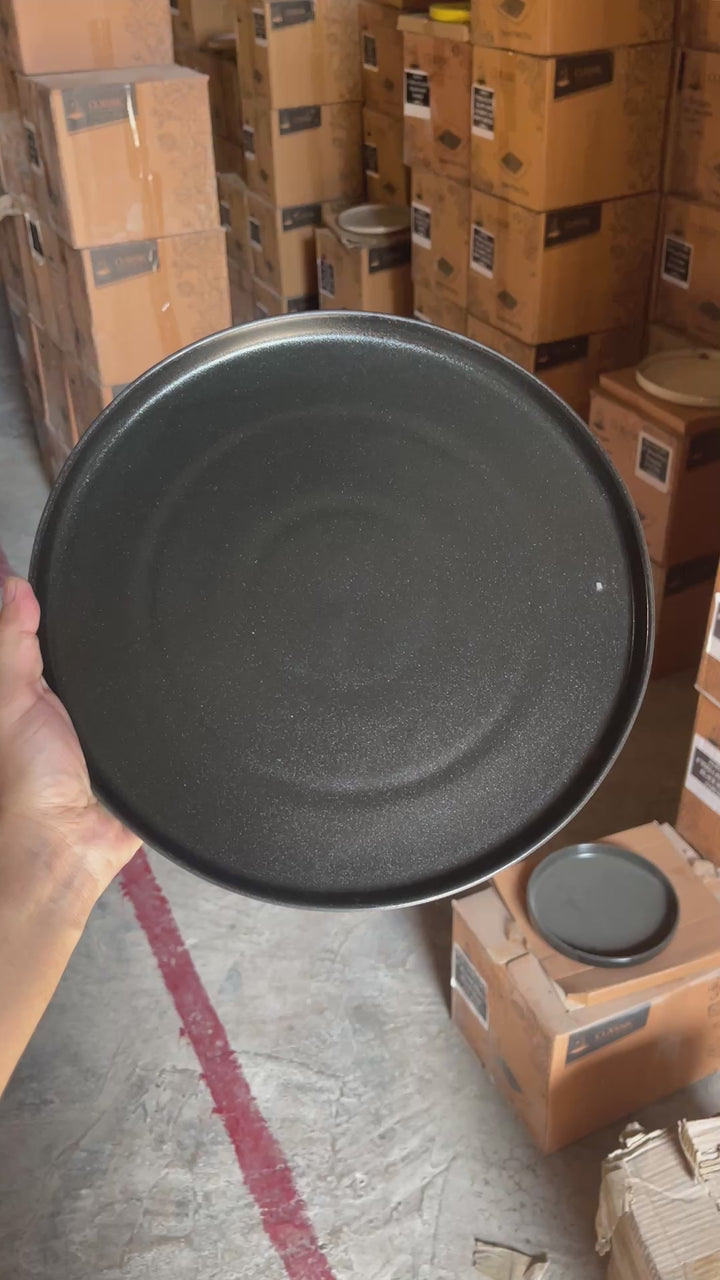 Leftover 12 inch Classic Plate ( Noir )