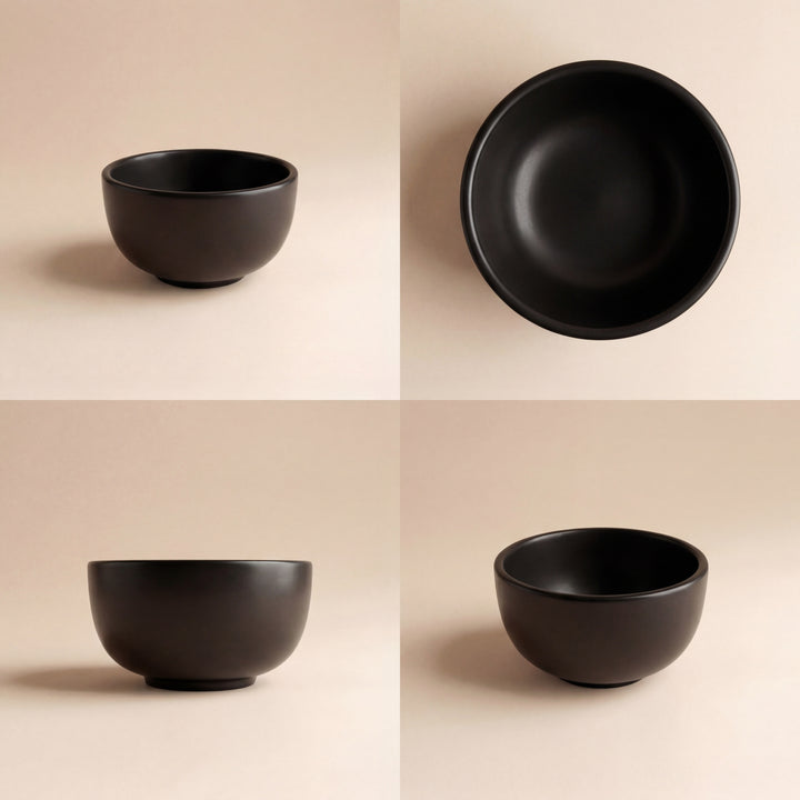 Round Sauce Ramekin Large 4cm Height x 8cm Width ( Noir )