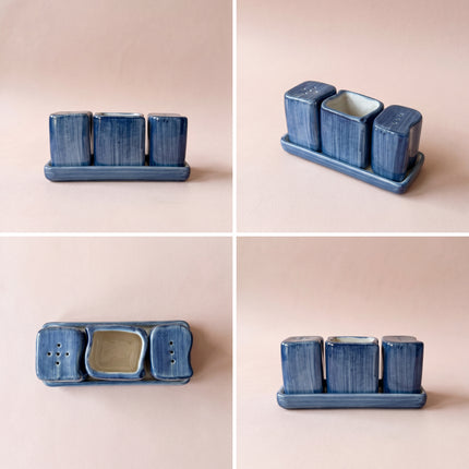 Salt Pepper Set ( Cobalt Blue Colorline )