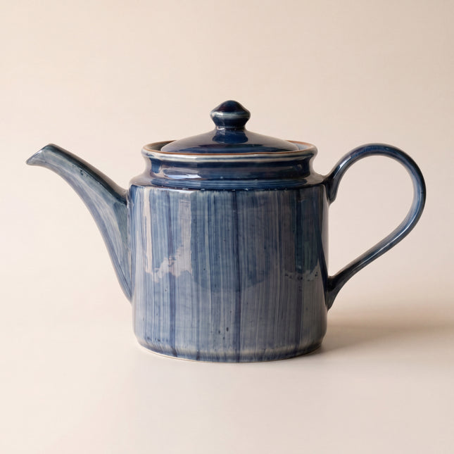 RK Tea Pot ( Cobalt Blue Colorline ) ( 1000 ml )