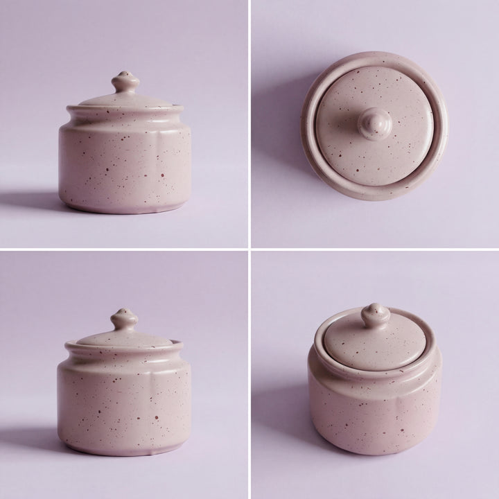 RK Sugar Pot ( Old Rose Matte ) ( 360 ml )