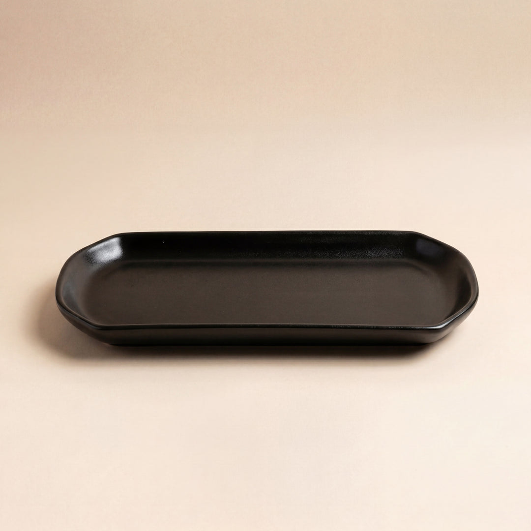 11.5"x6" YM Rectangular Platter ( Noir )