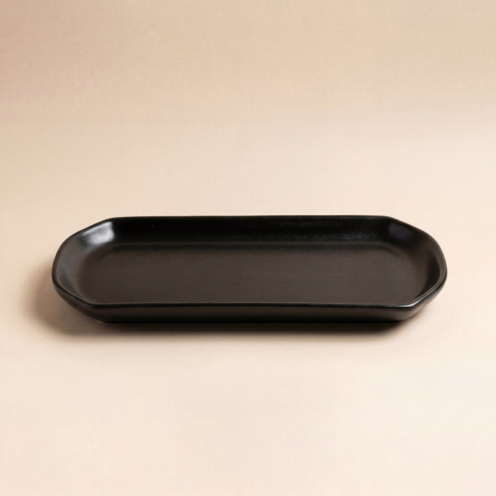 11.5"x6" YM Rectangular Platter ( Noir )