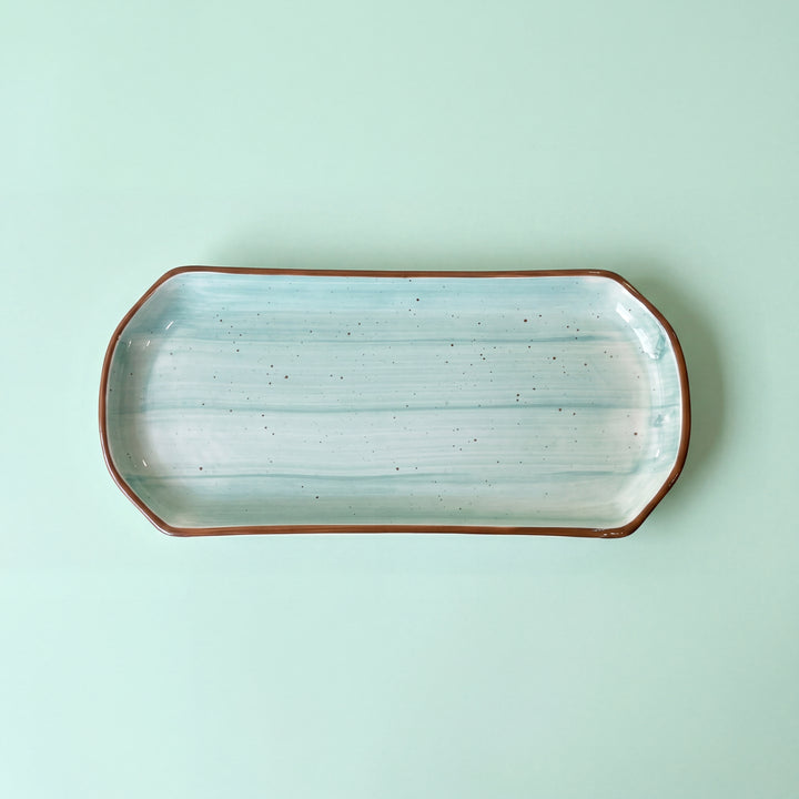 11.5"x6" YM Rectangular Platter ( Breeze )